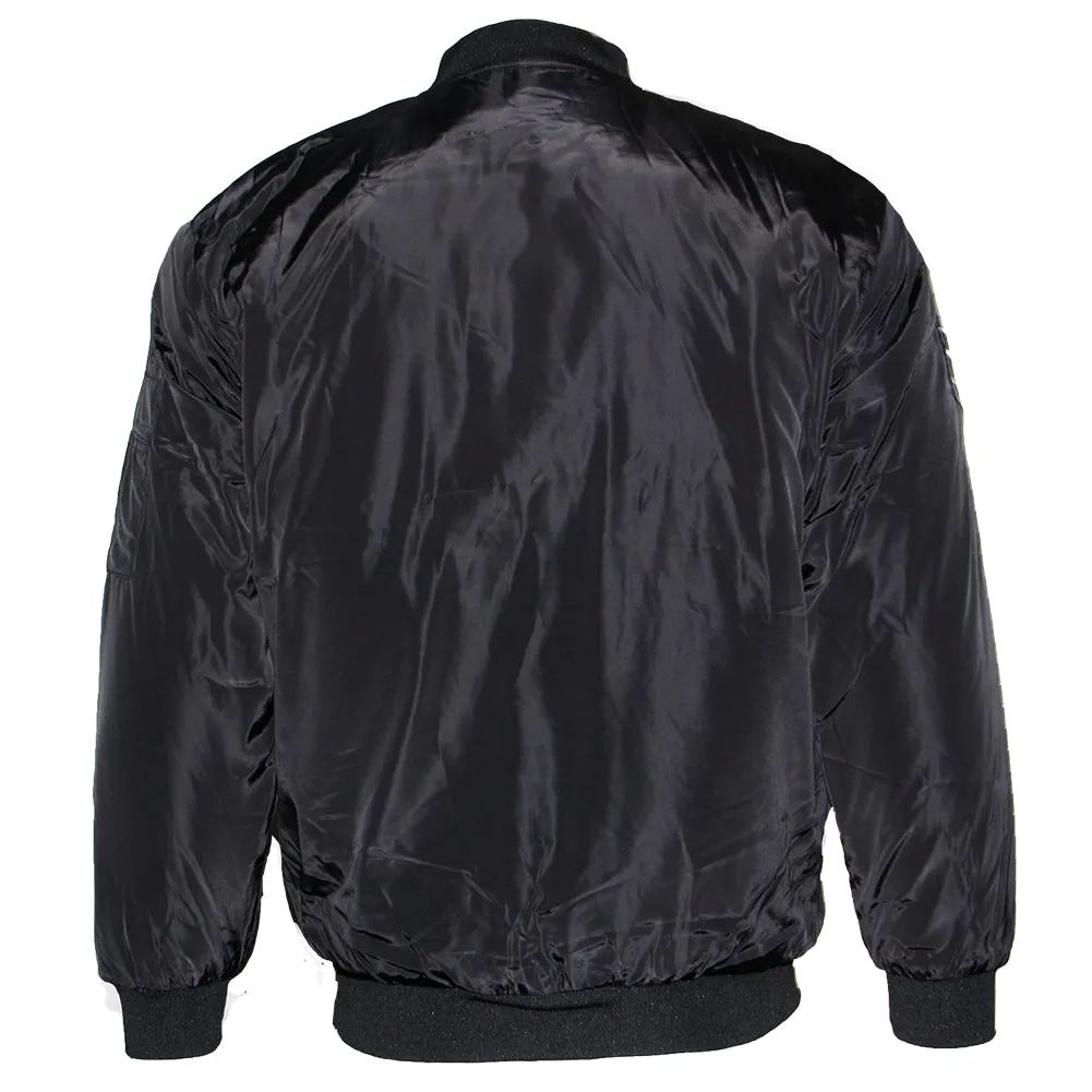 Mens Zip Bomber Jacket Side Pockets Zipper Adventures Regular Fit