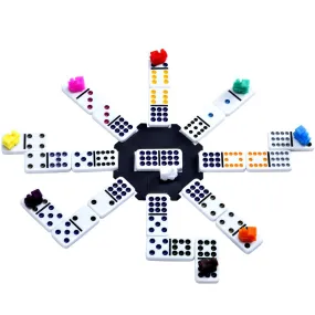 Mexican Train Dominoes - Mexican Dominoes in Wooden Box