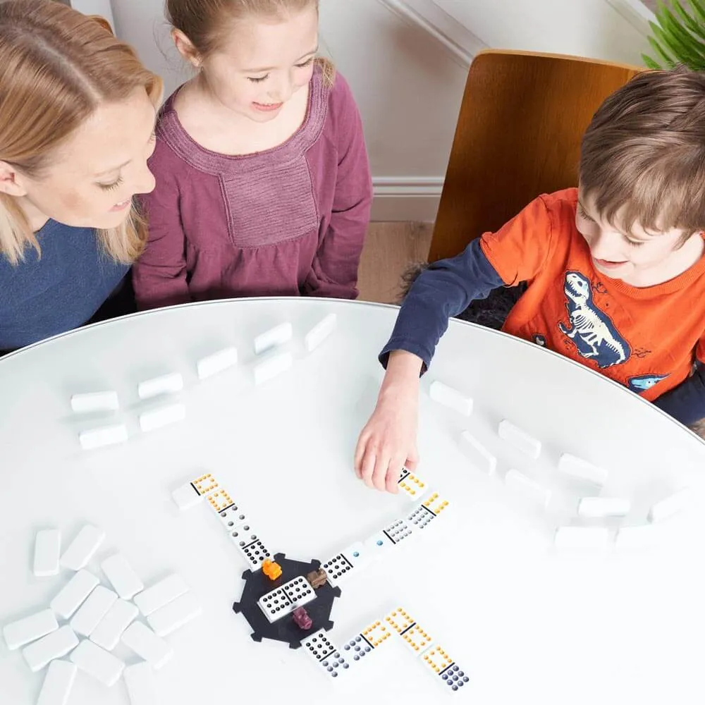 Mexican Train Dominoes - Mexican Dominoes in Wooden Box