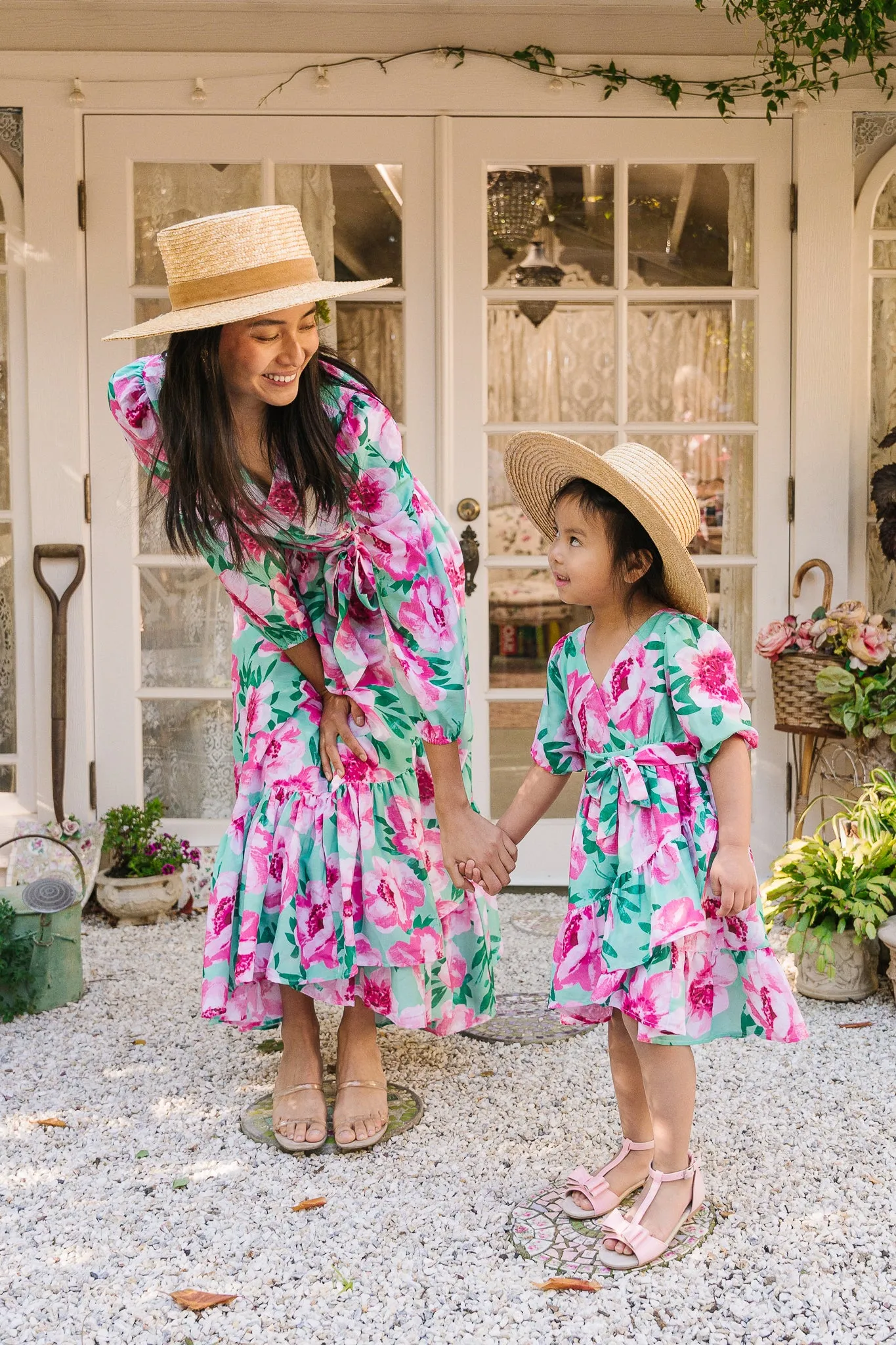 Mi Amor Dress in Green - FINAL SALE
