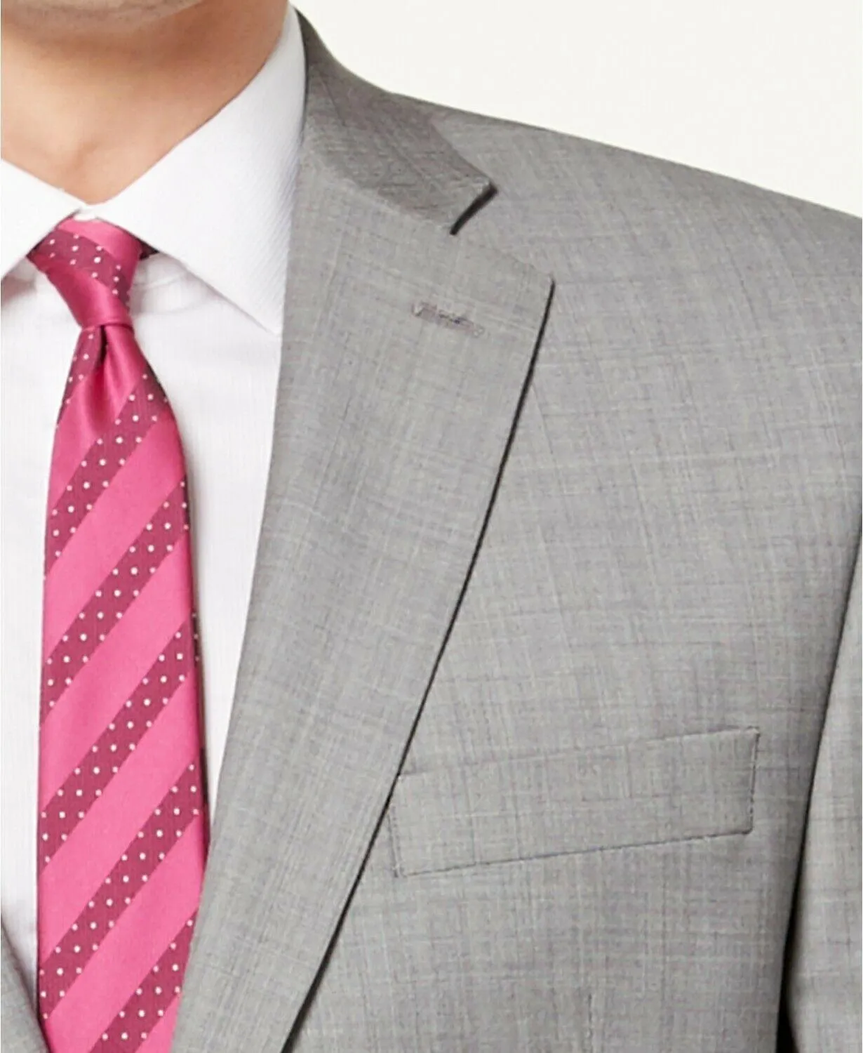 Michael Kors Mens Modern fit Sport Coat Blazer 46 R Grey