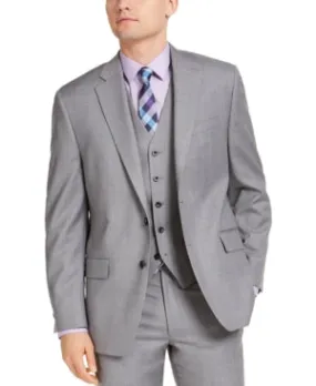 Michael Kors Mens Modern fit Sport Coat Blazer 46 R Grey