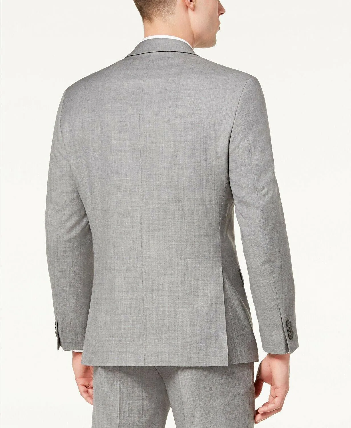 Michael Kors Mens Modern fit Sport Coat Blazer 46 R Grey