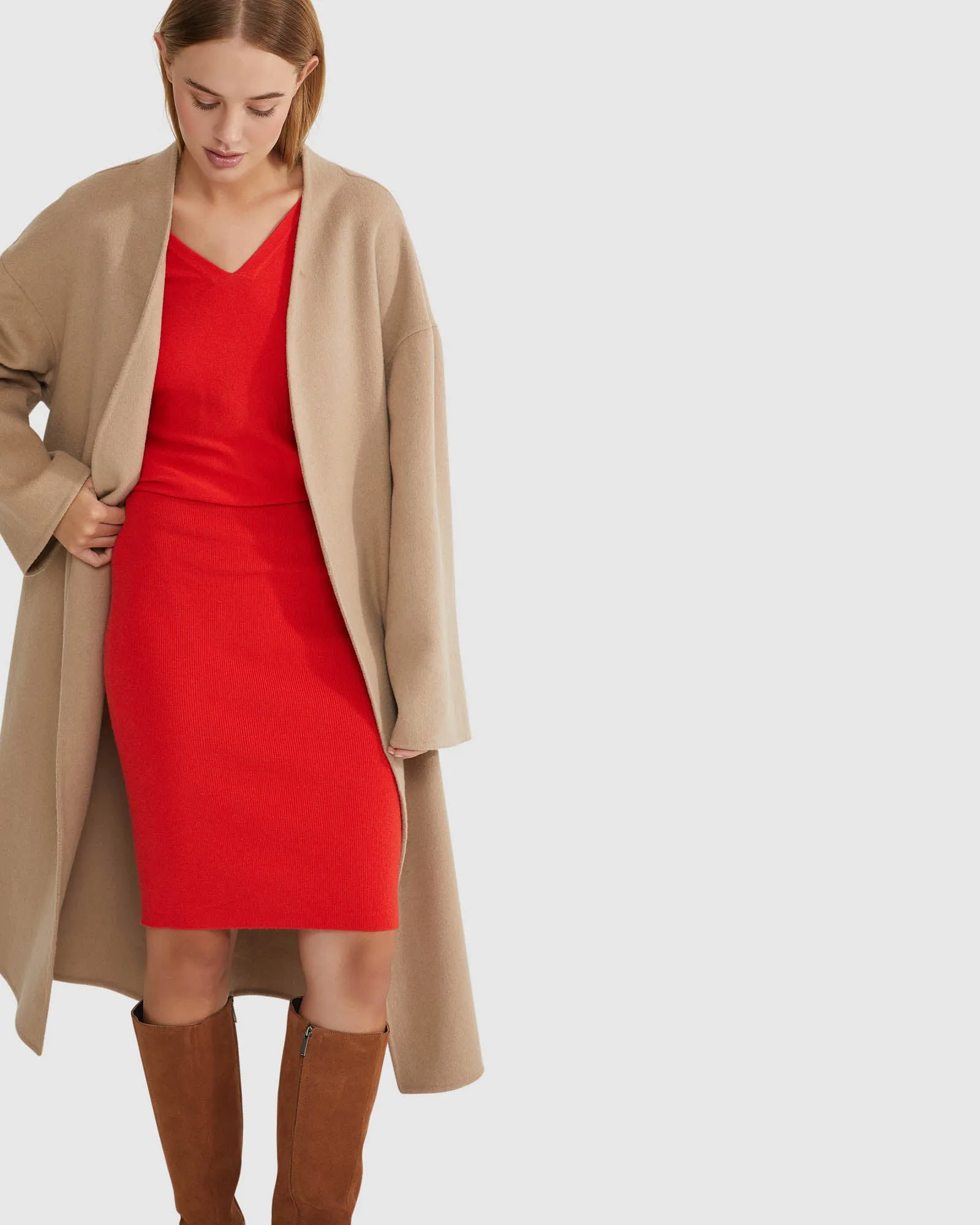 Mira Wool Rich Unlined Coat