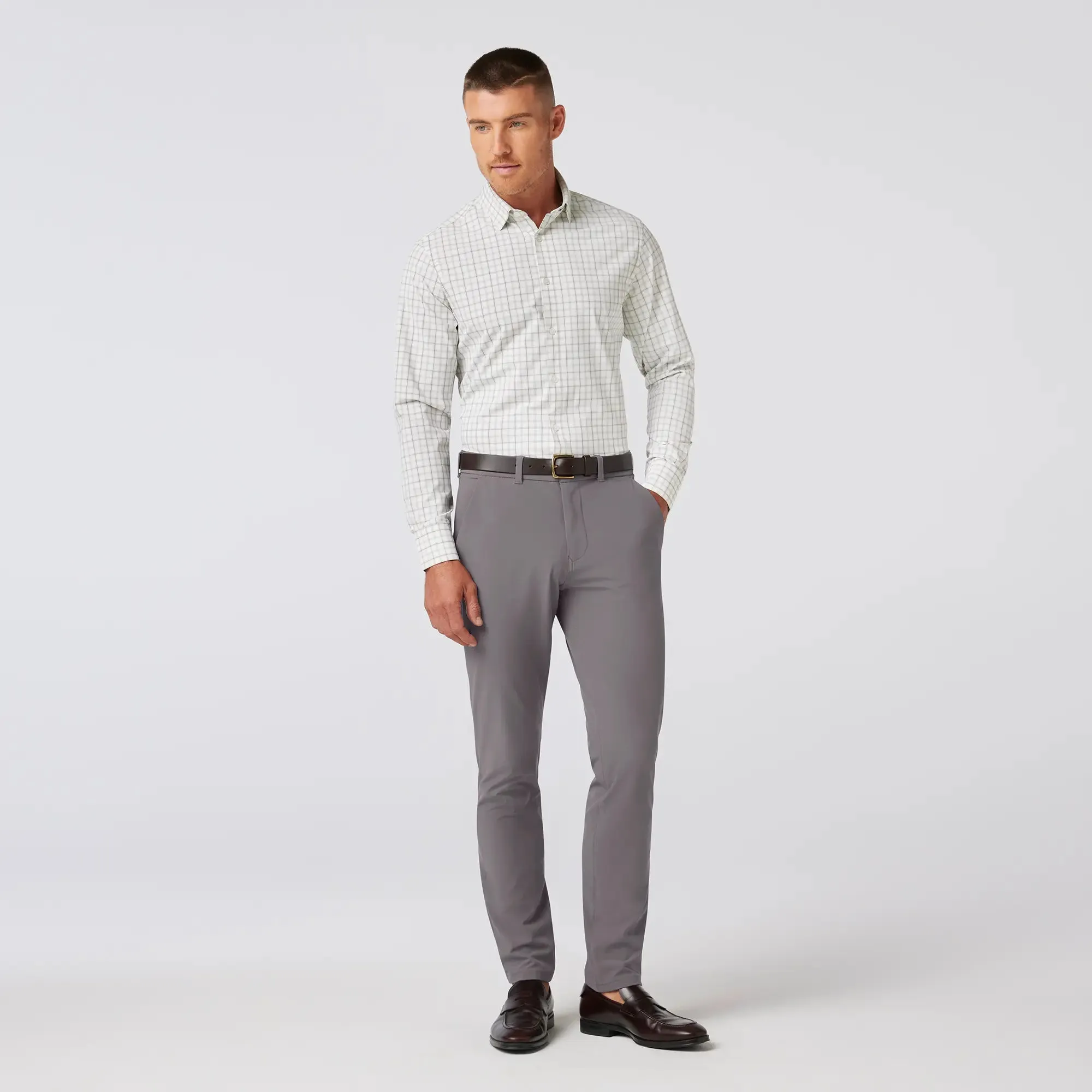 Mizzen Main White Eric Plaid