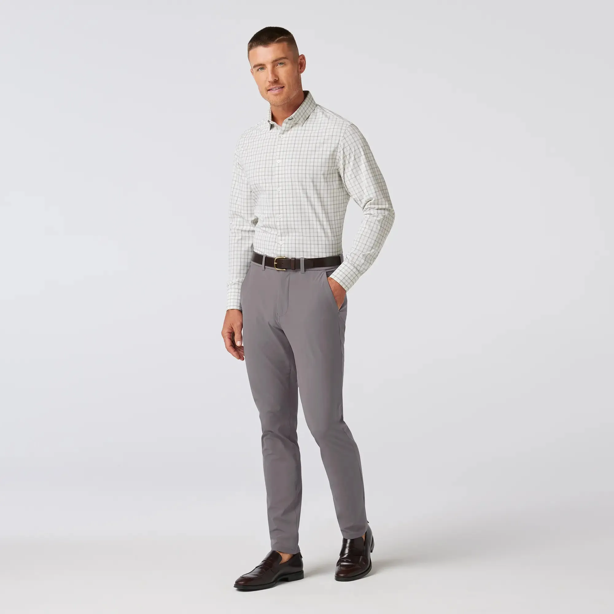 Mizzen Main White Eric Plaid