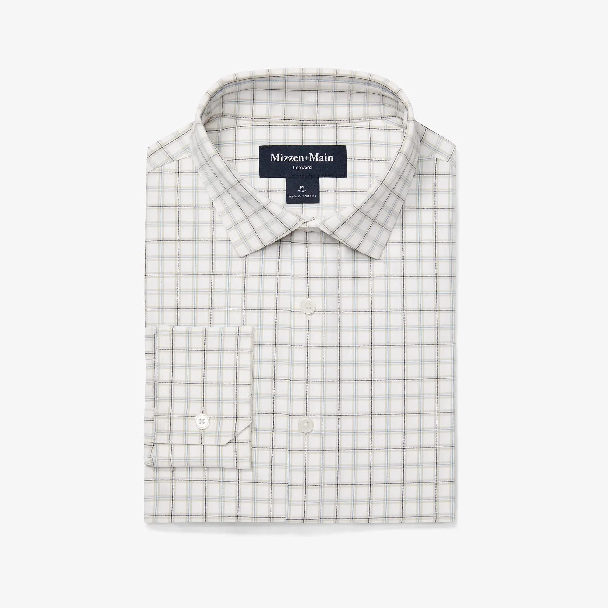 Mizzen Main White Eric Plaid