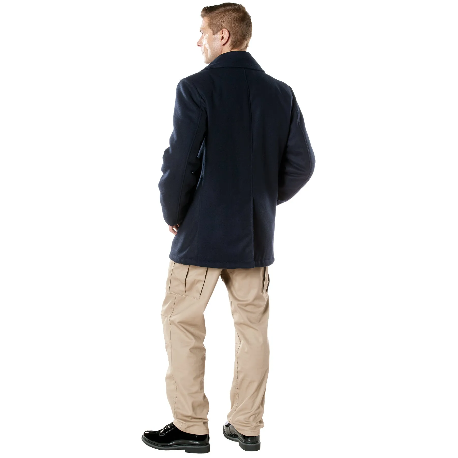 Naval Heritage Pea Coat Navy Blue