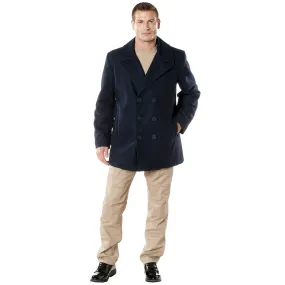 Naval Heritage Pea Coat Navy Blue