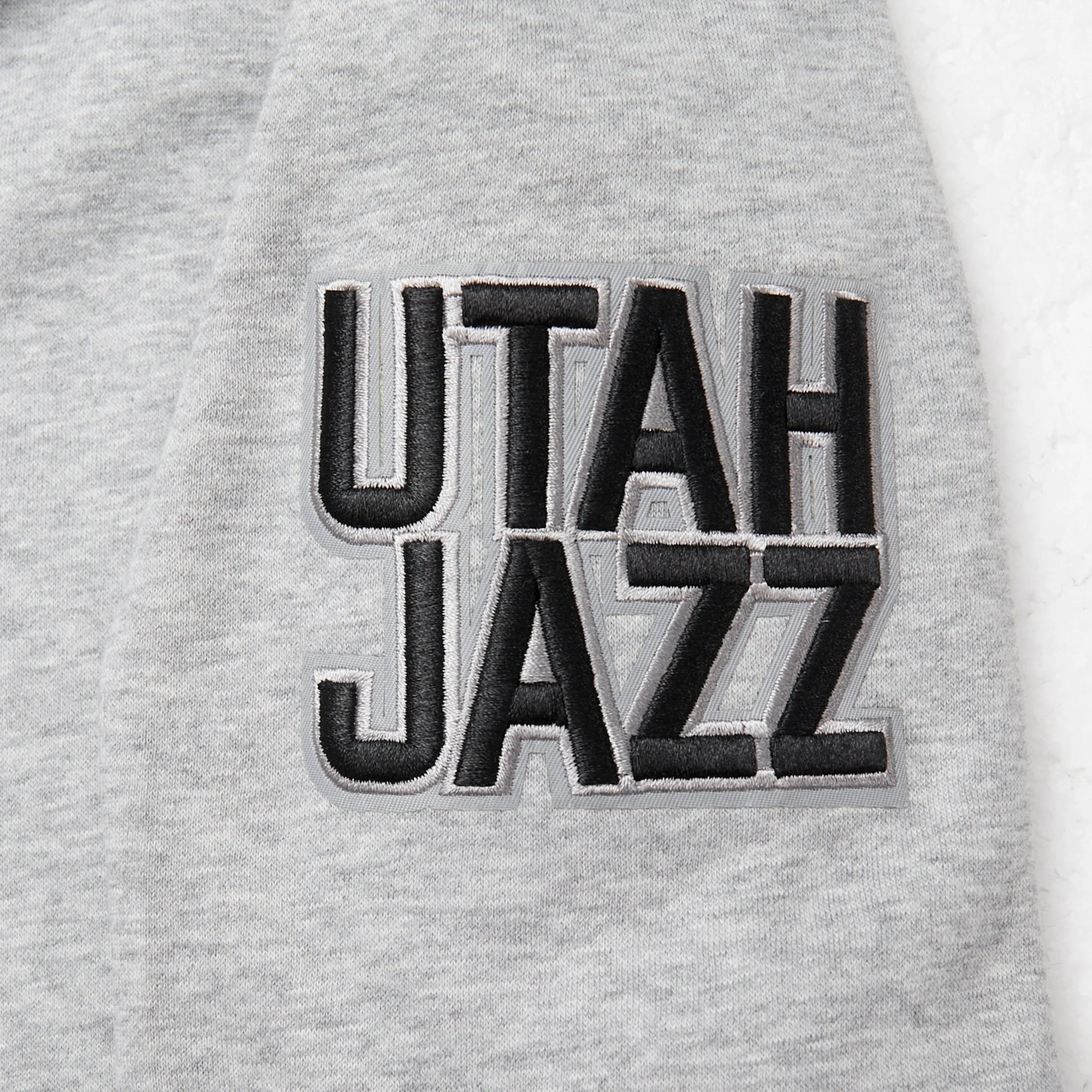 NBA UTAH JAZZ CLASSIC BIG BOYS FLC PO HOODIE (HEATHER GREY)