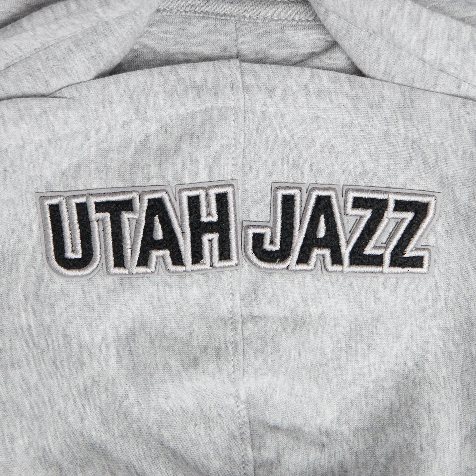 NBA UTAH JAZZ CLASSIC BIG BOYS FLC PO HOODIE (HEATHER GREY)
