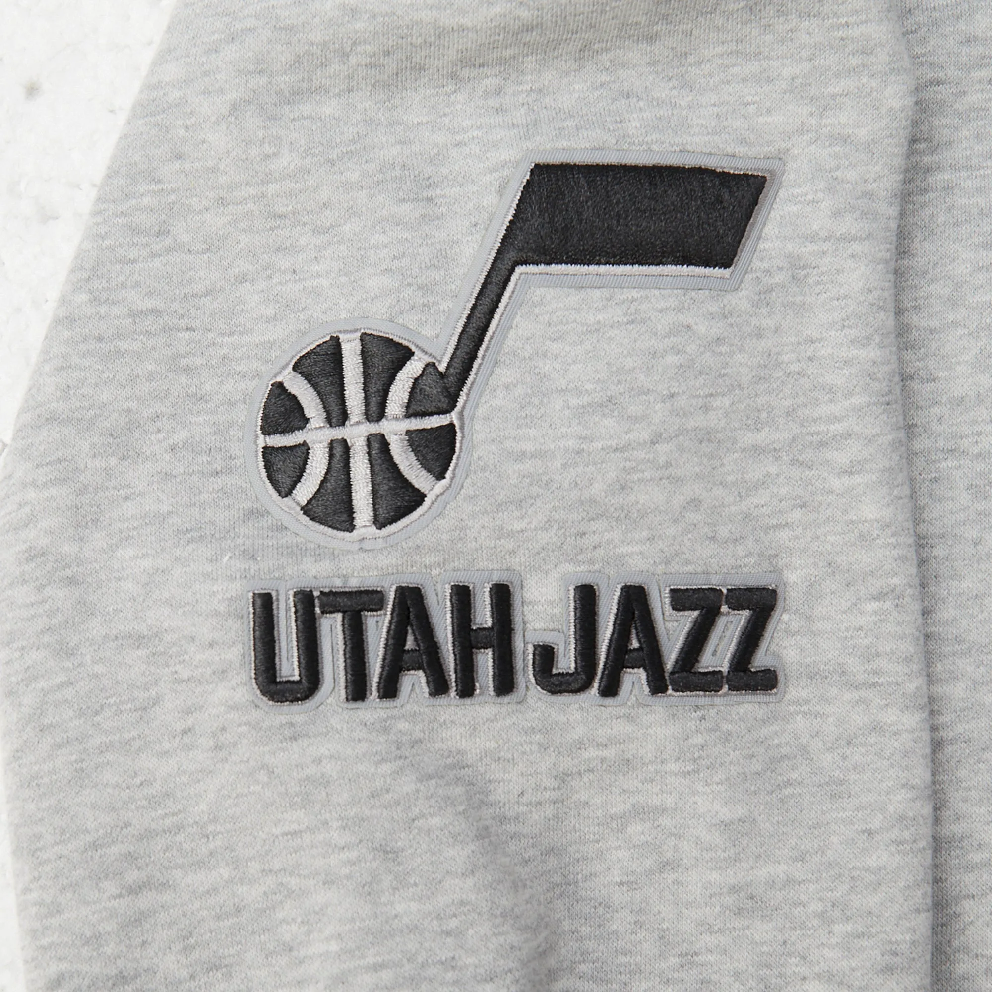 NBA UTAH JAZZ CLASSIC BIG BOYS FLC PO HOODIE (HEATHER GREY)