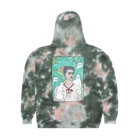 Nermal Portrait Hoodie (Olive/Orange)