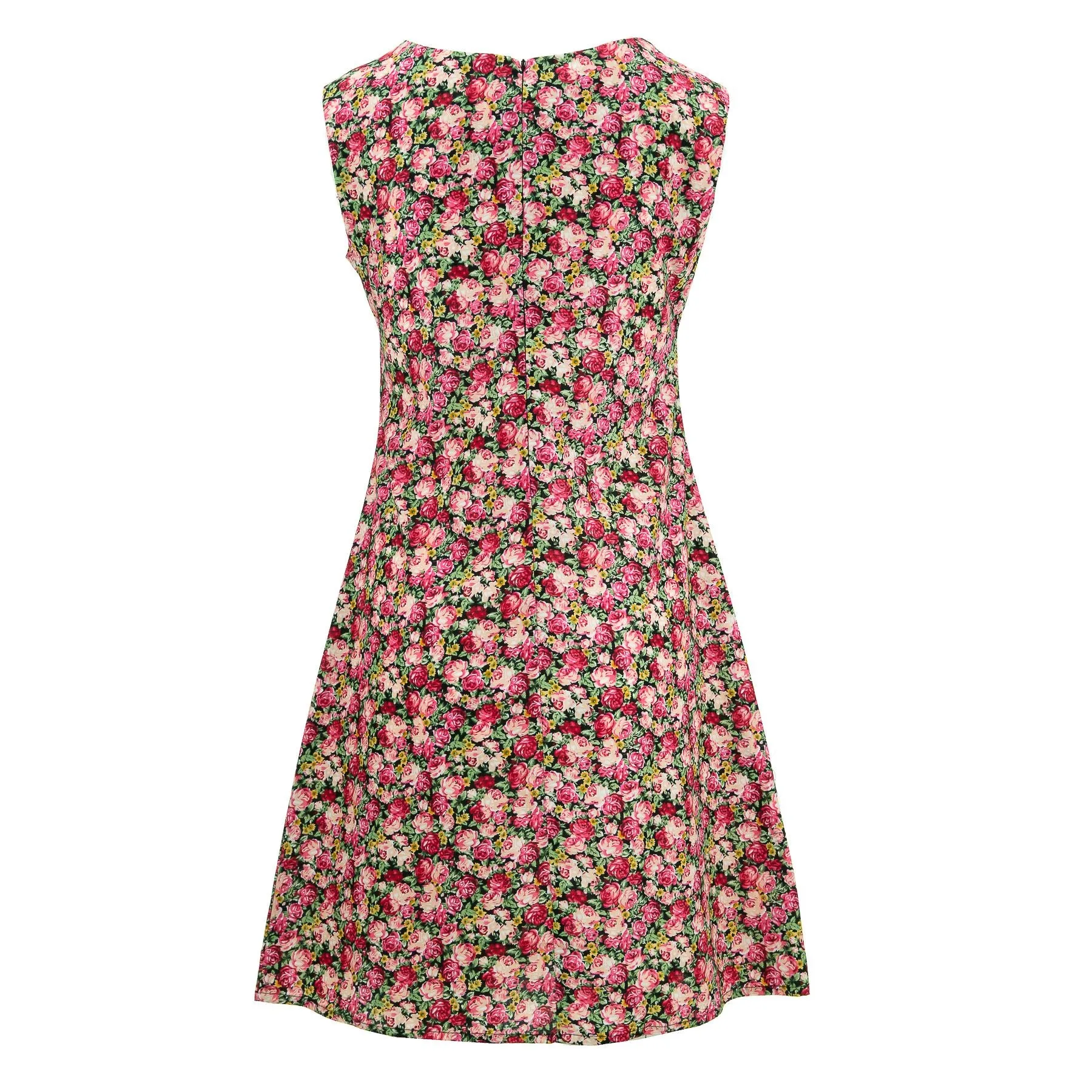 Nifty Shifty Dress - Retro Roses