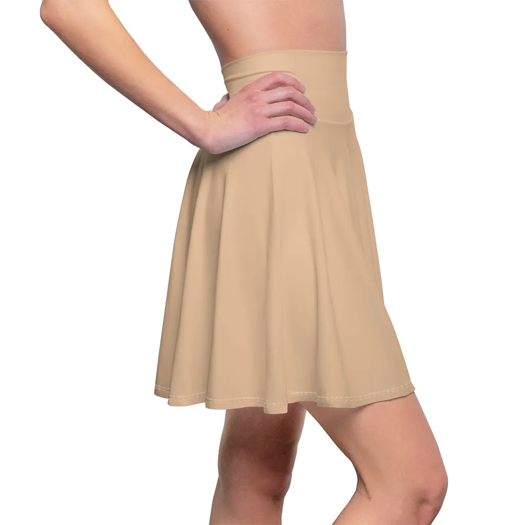 Nude Skater Skirt