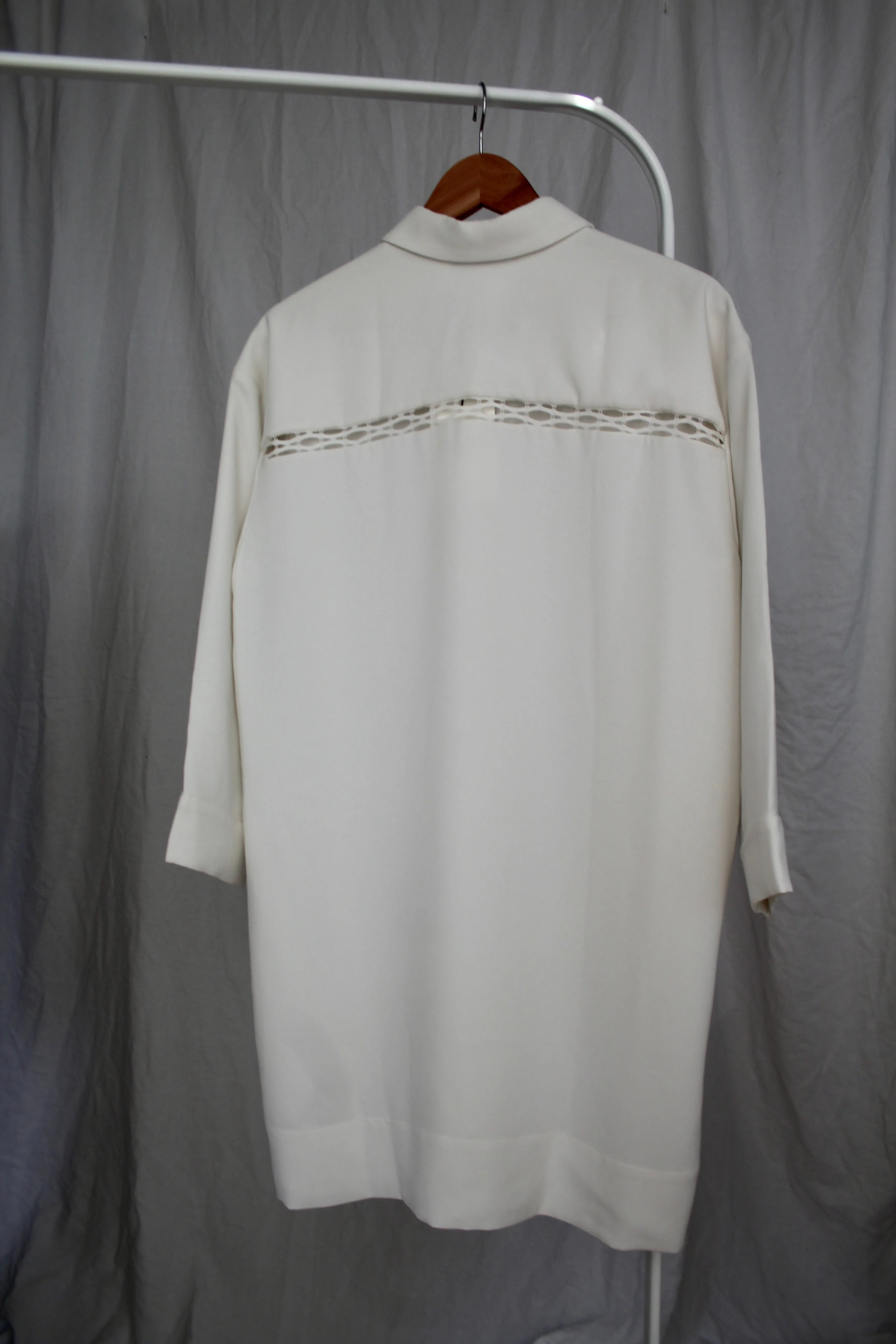 NWT IRO White Shirt Dress - M/L