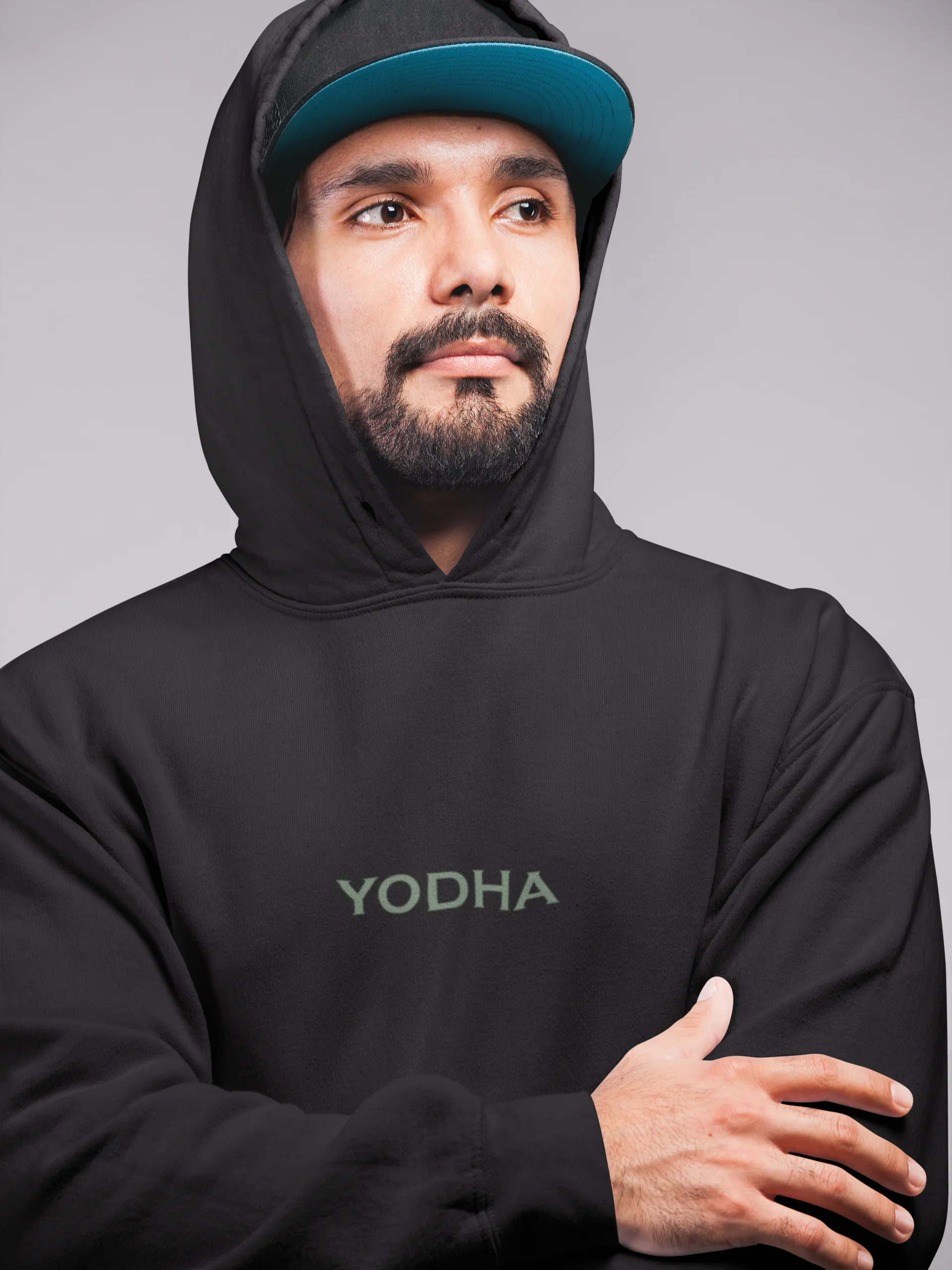 Official Ganapath Tiger Watercolor Hoodie