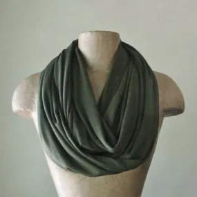 OLIVE DRAB Infinity Scarf