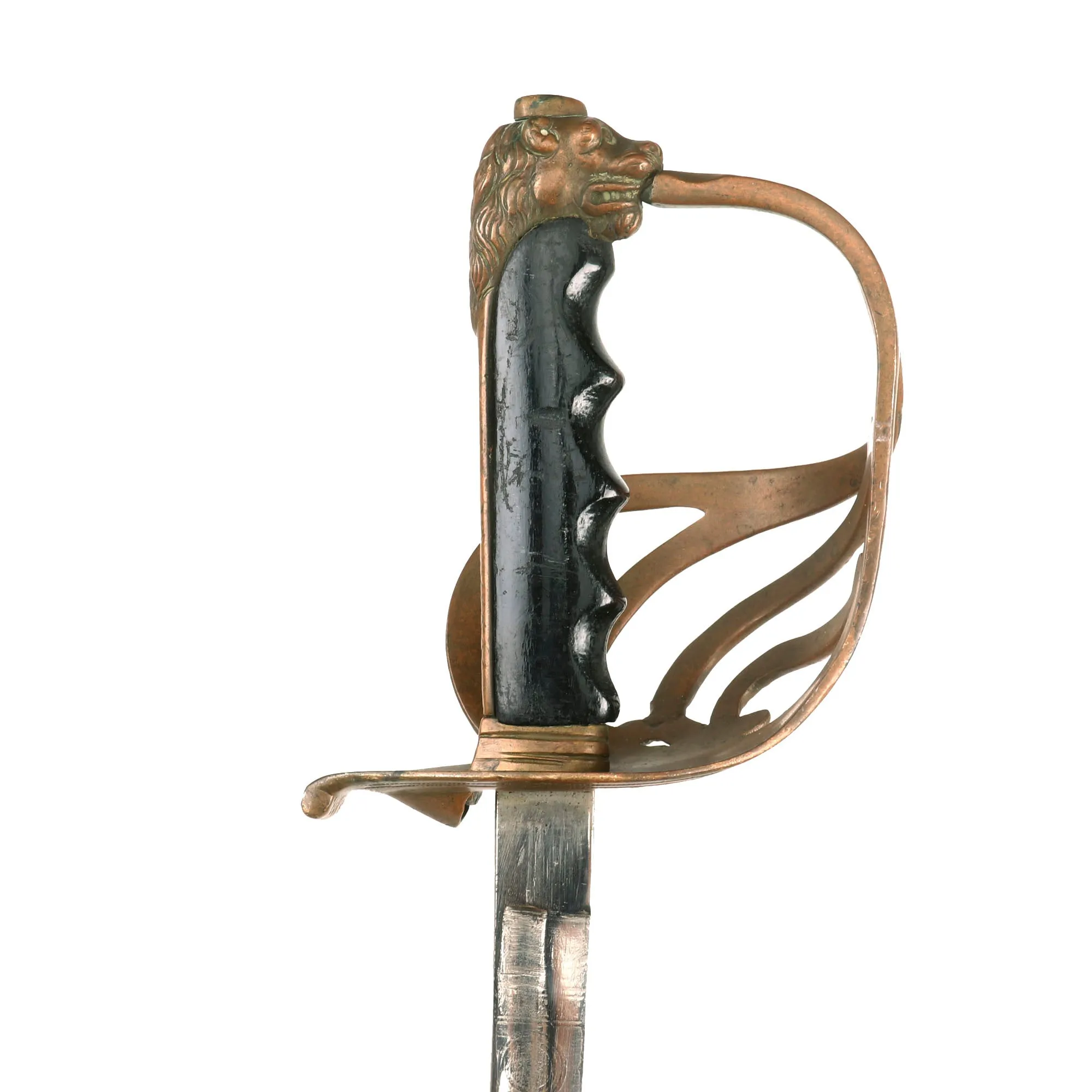Original Italian WWI Era Regulation Model 1903 Bersaglieri Officers Saber with Scabbard