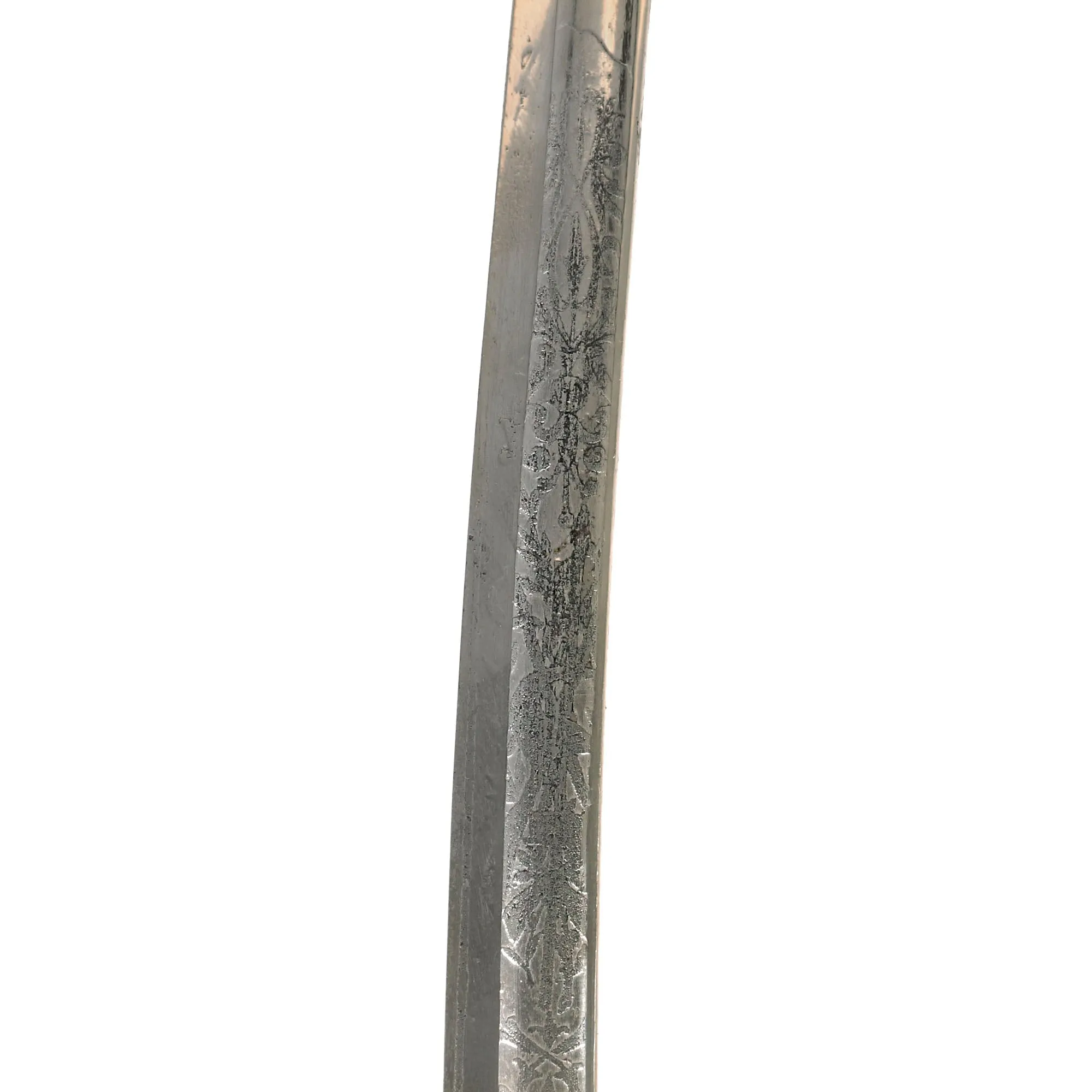 Original Italian WWI Era Regulation Model 1903 Bersaglieri Officers Saber with Scabbard