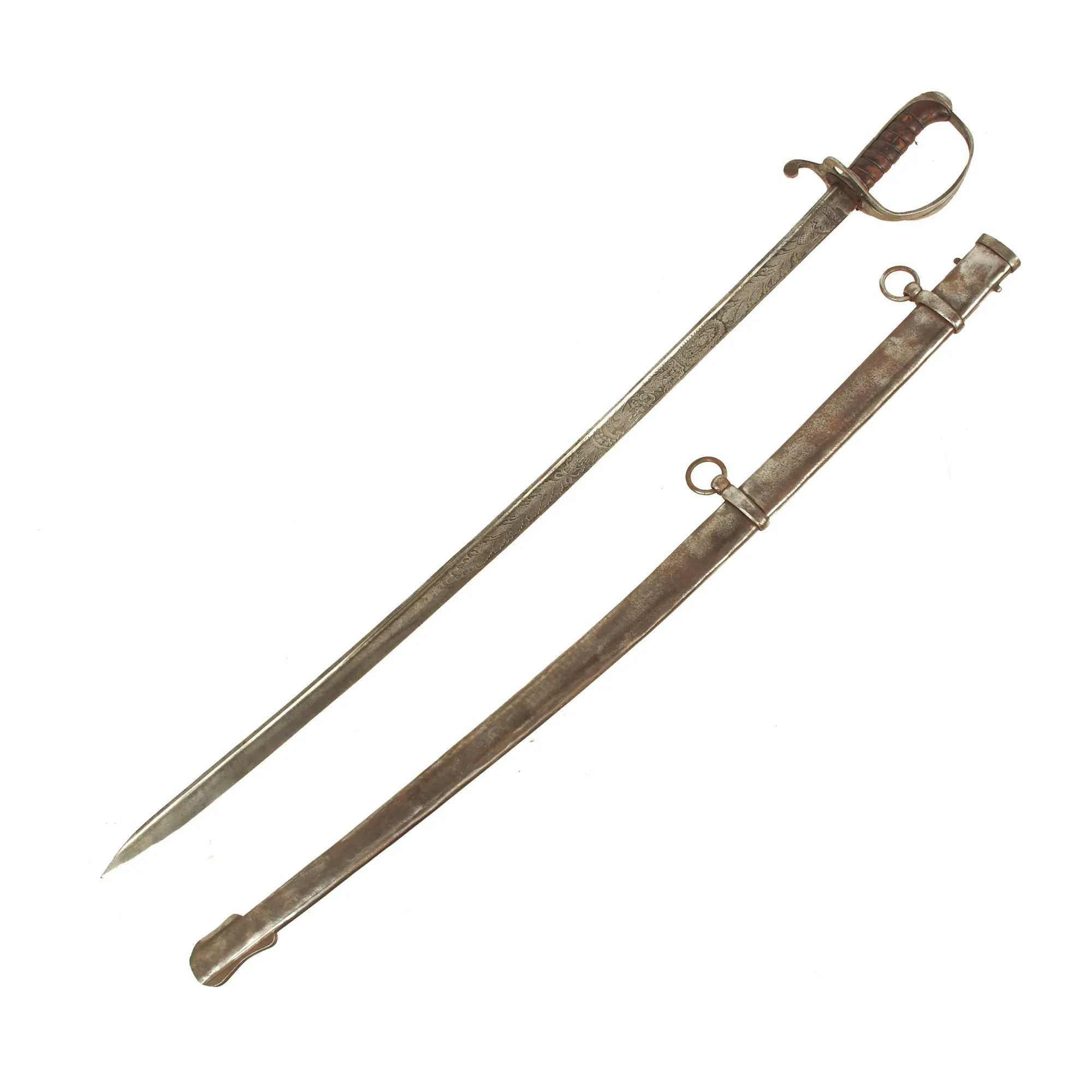 Original U.S. Civil War Non-Regulation British P-1822 Pattern Cavalry Saber by Horstmann & Sons