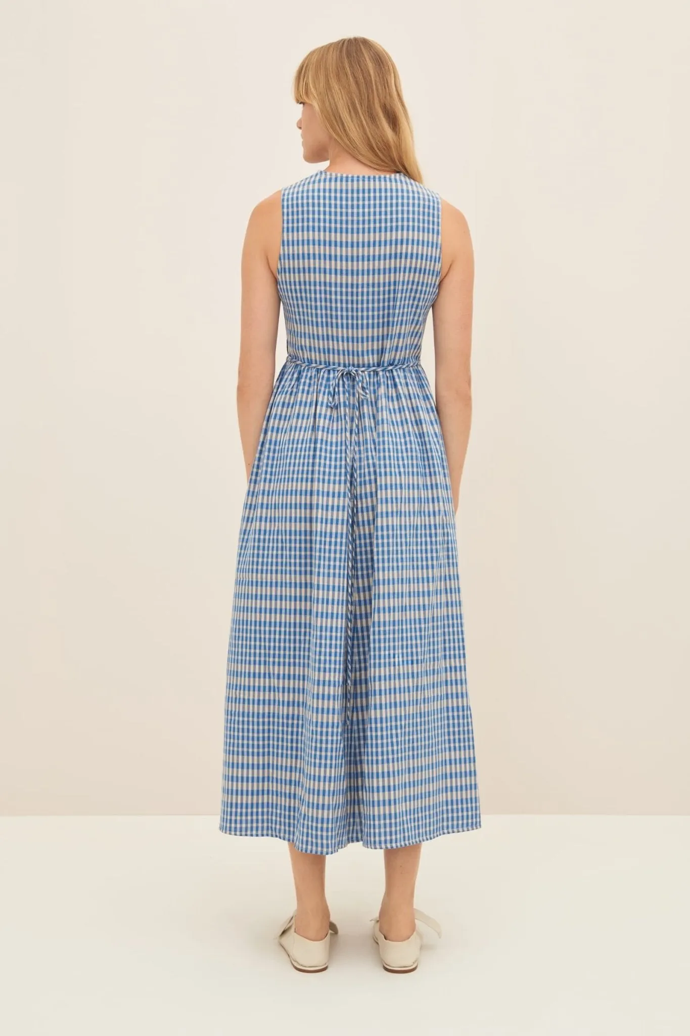 Outline Dress | Duo Check