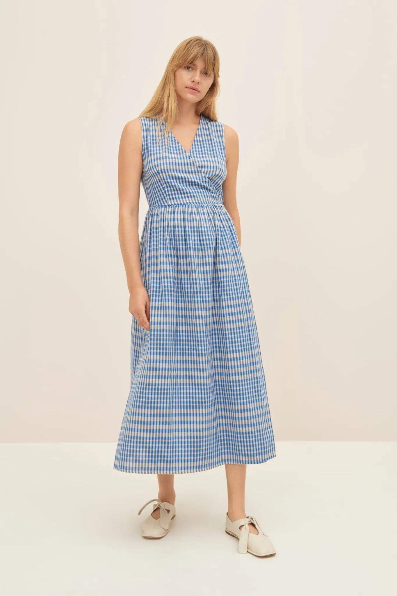 Outline Dress | Duo Check