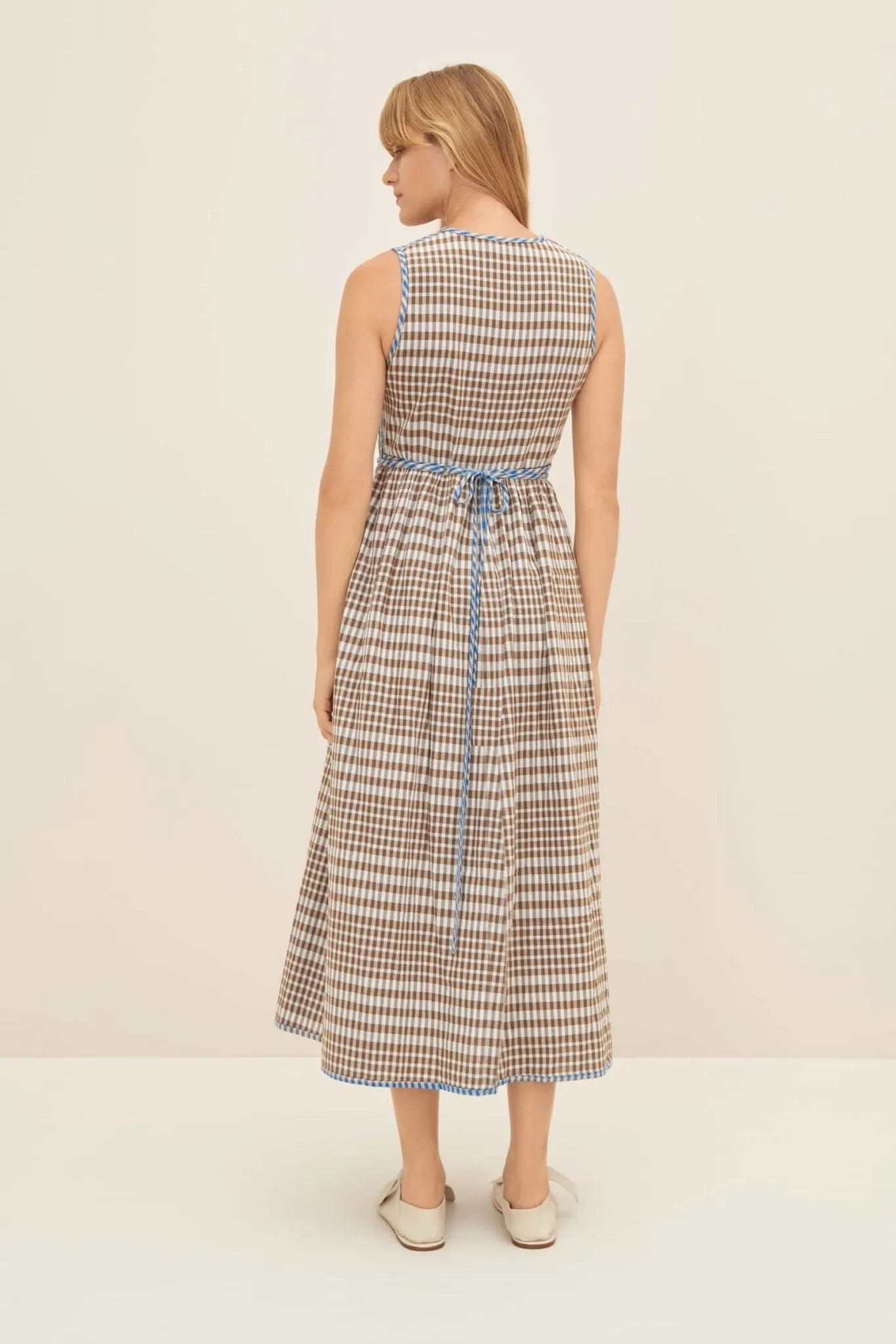 Outline Dress | Duo Check