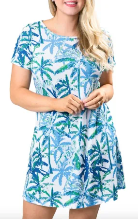 Palm T-Shirt Dress