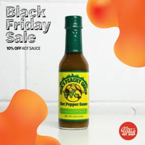 Peachy Green Hot Pepper Sauce