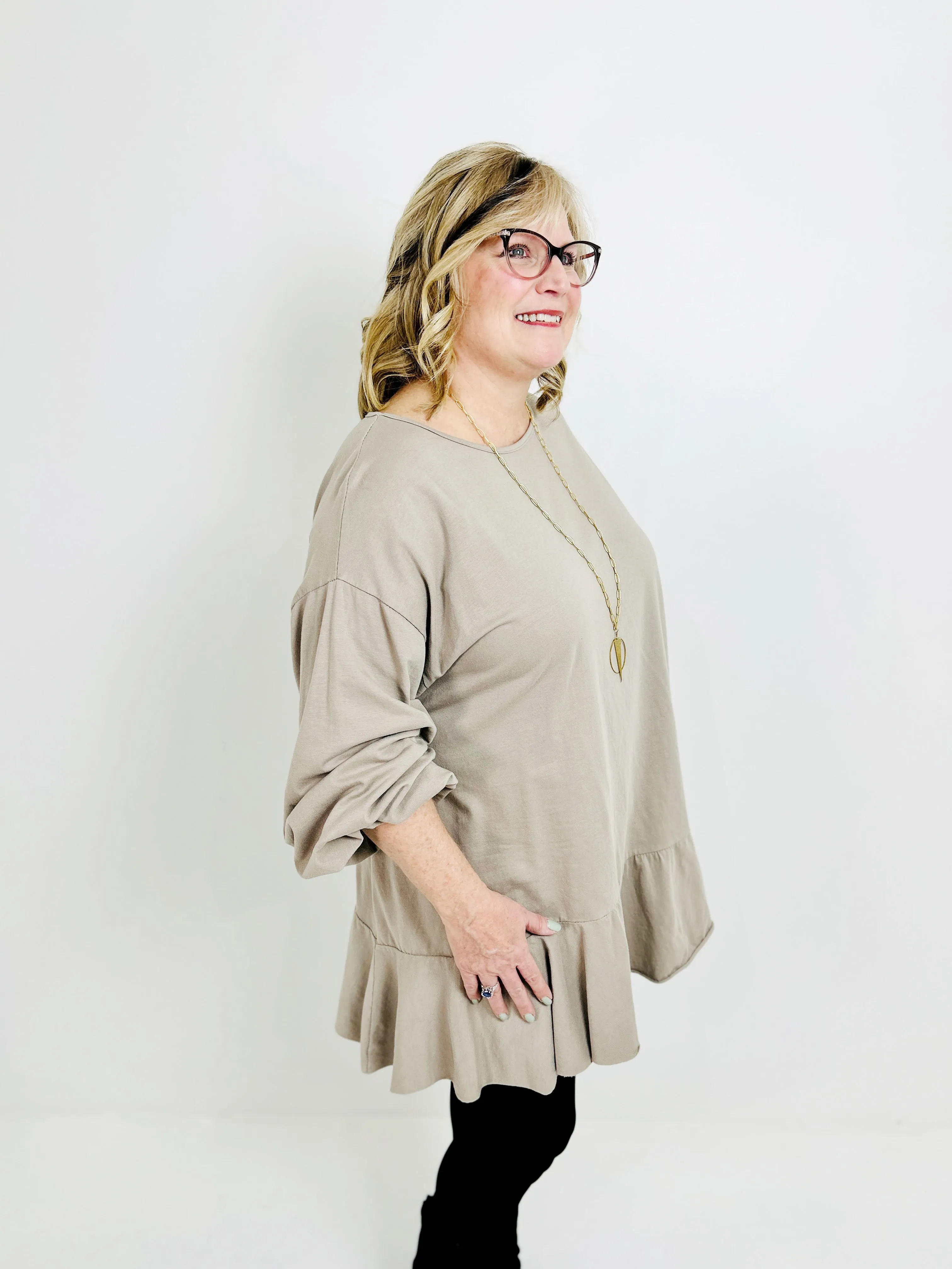 Peplum Top