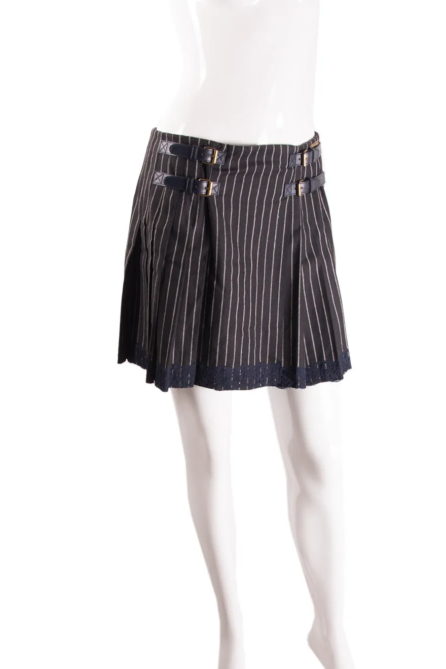 Pinstripe Skirt