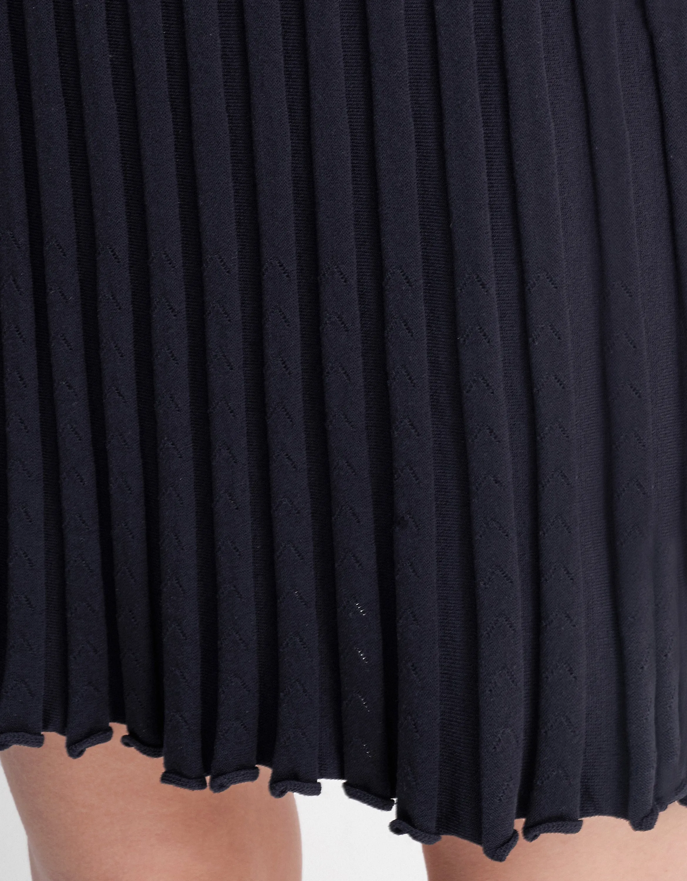 Pleated Bottom Sleeveless Dress