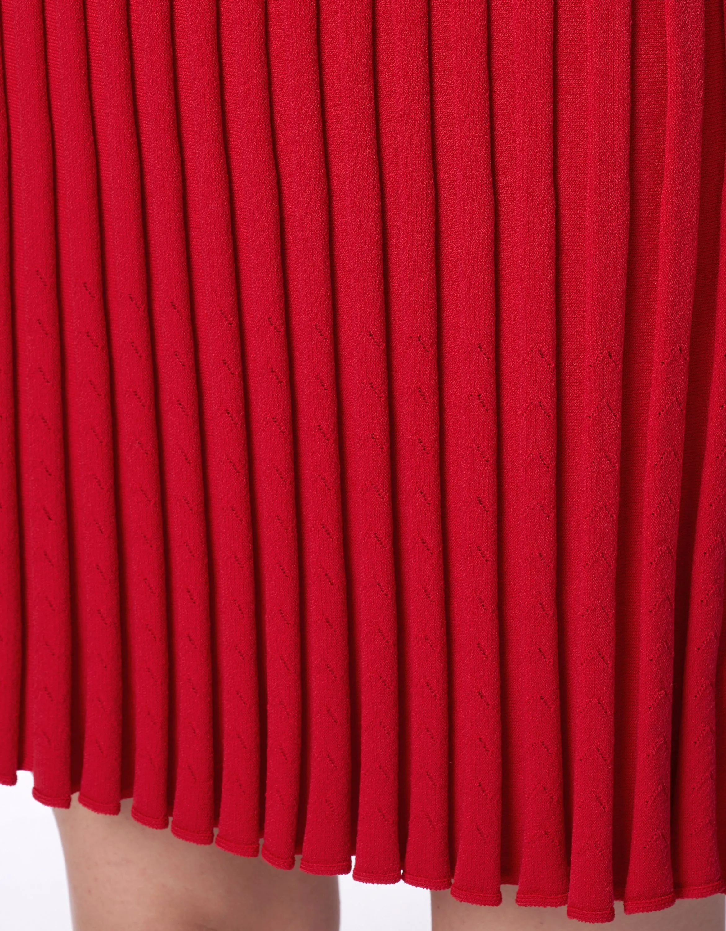 Pleated Bottom Sleeveless Dress