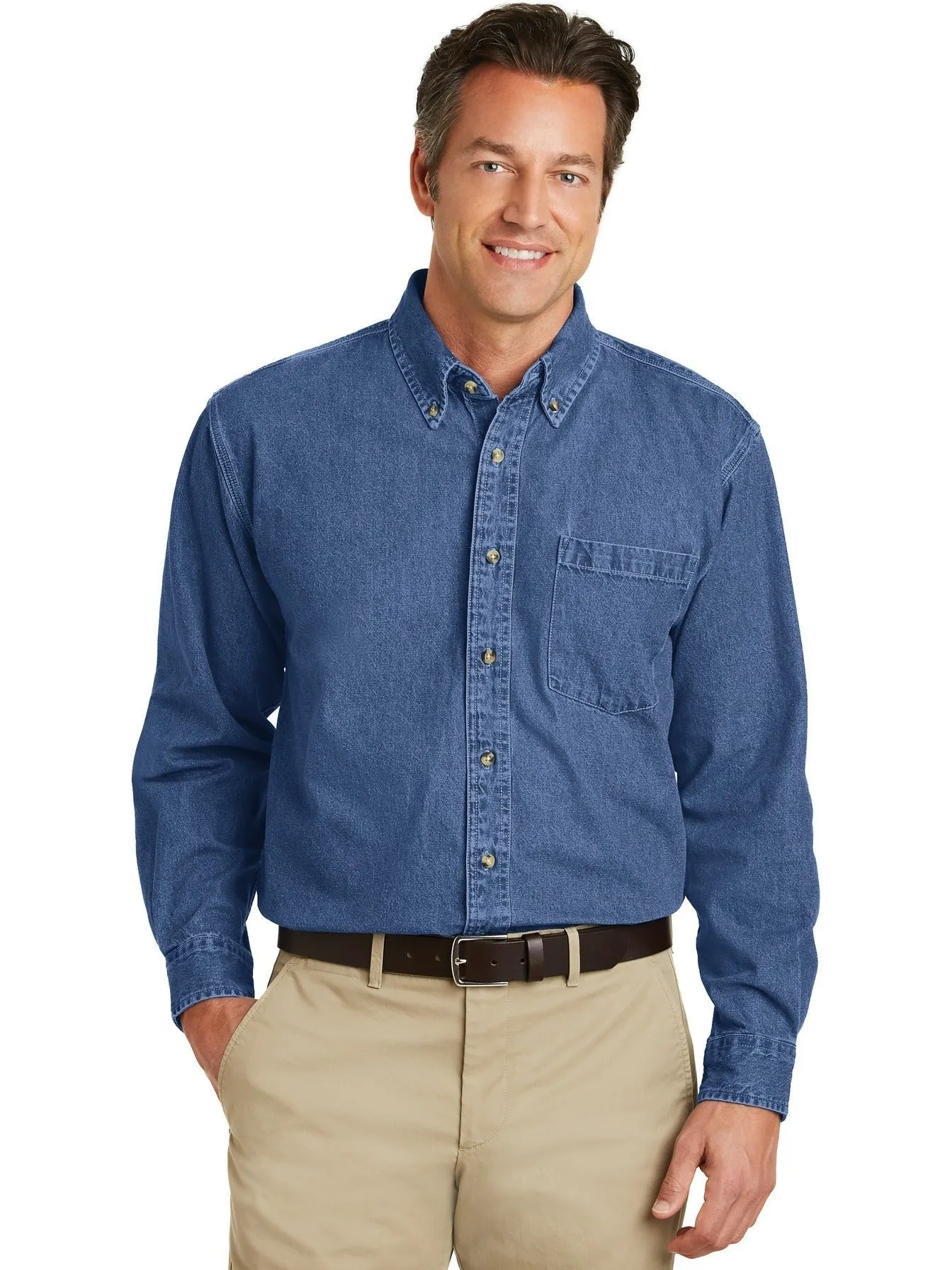 Port Authority Heavyweight Denim Shirt