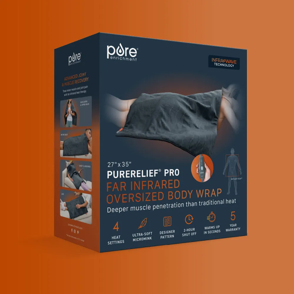 PureRelief Pro Far Infrared Oversized Body Wrap