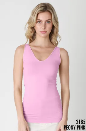 Reversible Tank Top - Peony Pink