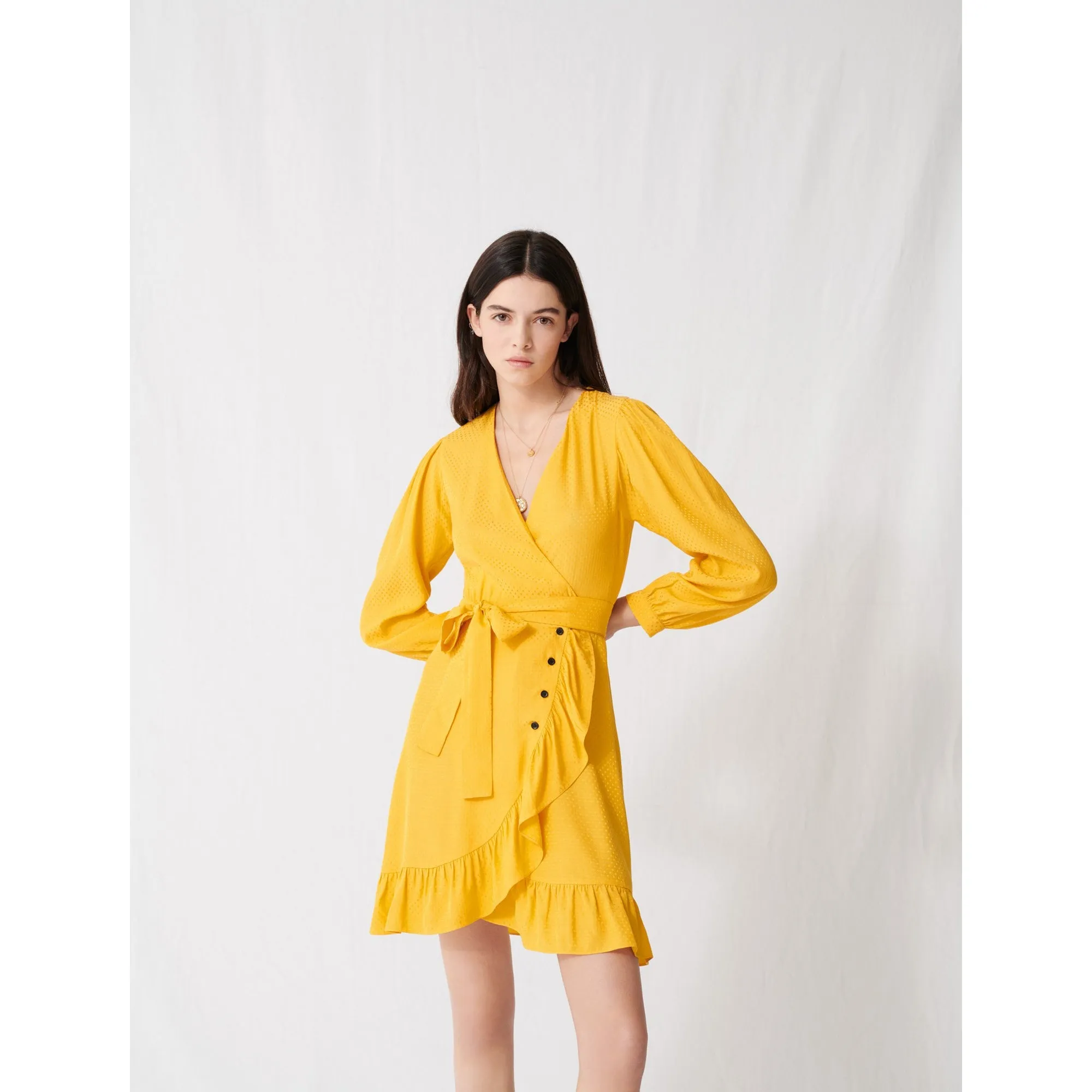 Roseya Dress - Yellow