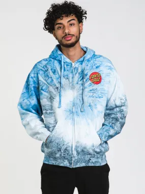 SANTA CRUZ CLASSIC DOT FULL ZIP HOODIE - CLEARANCE