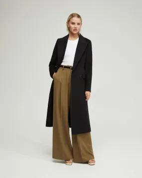 Saskia Double Breasted Wool Rich Coat