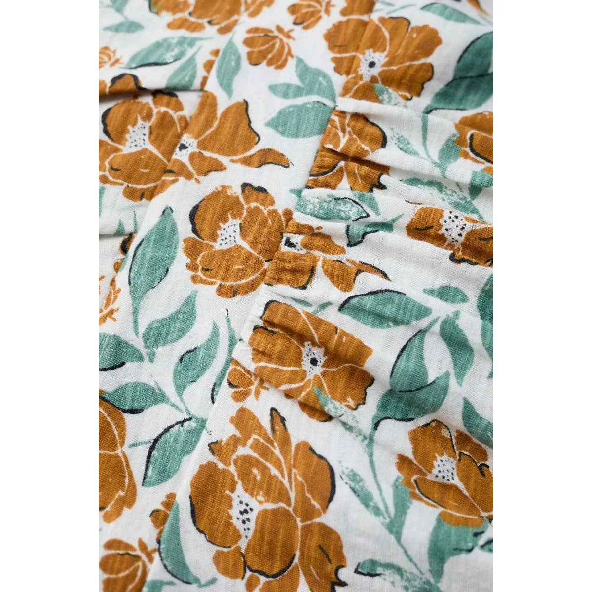 Seasalt Chapelle Dress Shadow Floral Chalk