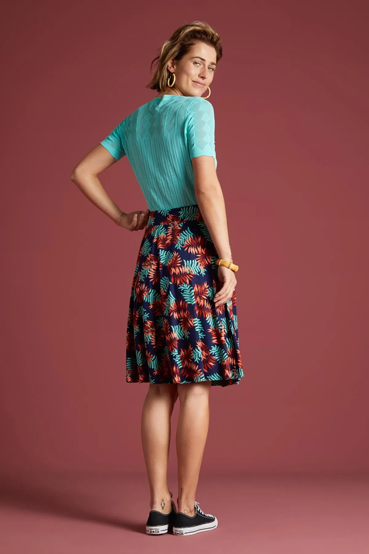 Serena Palo Verde Knee Length Skirt