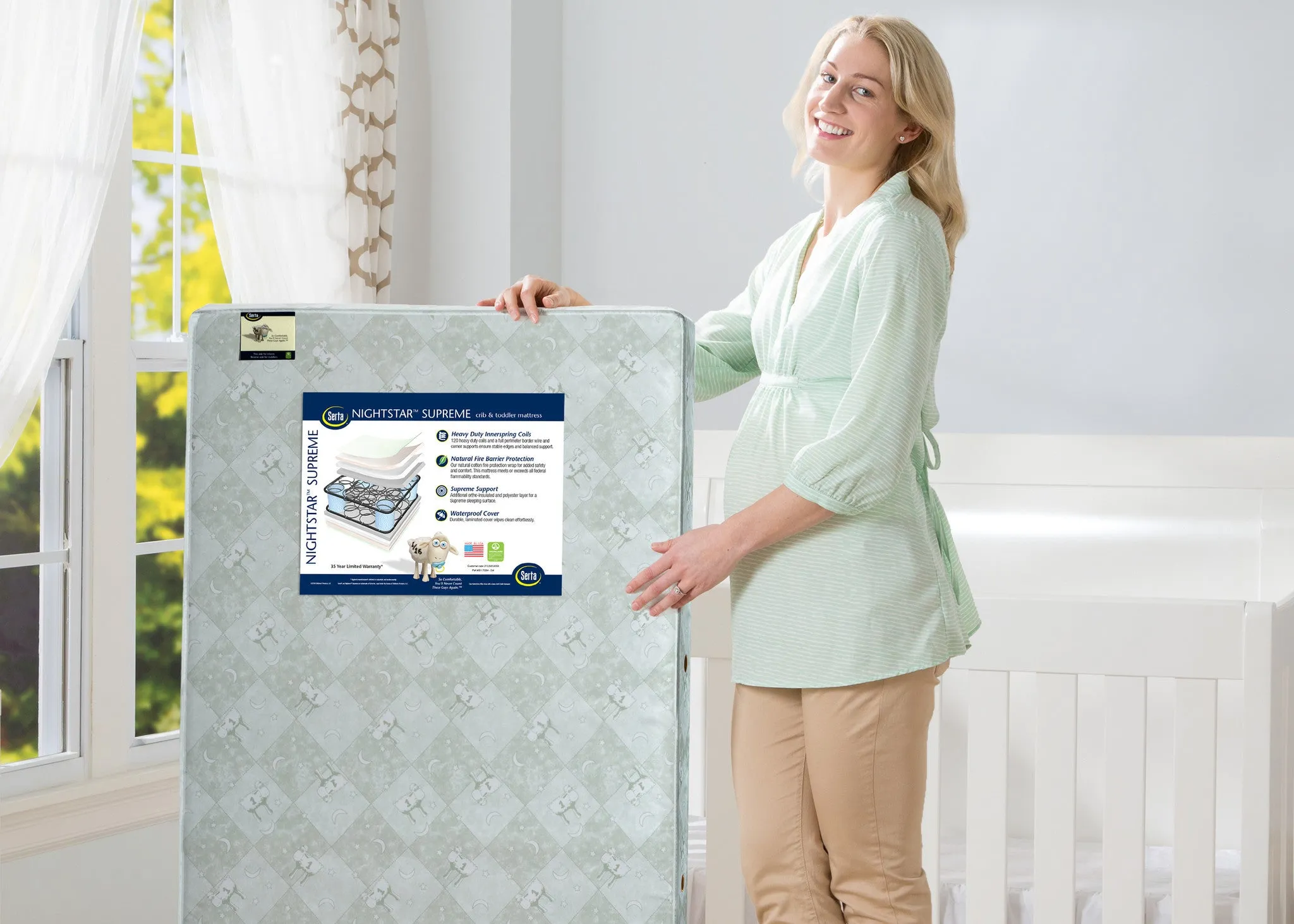 Serta Nightstar™ Supreme Crib & Toddler Mattress