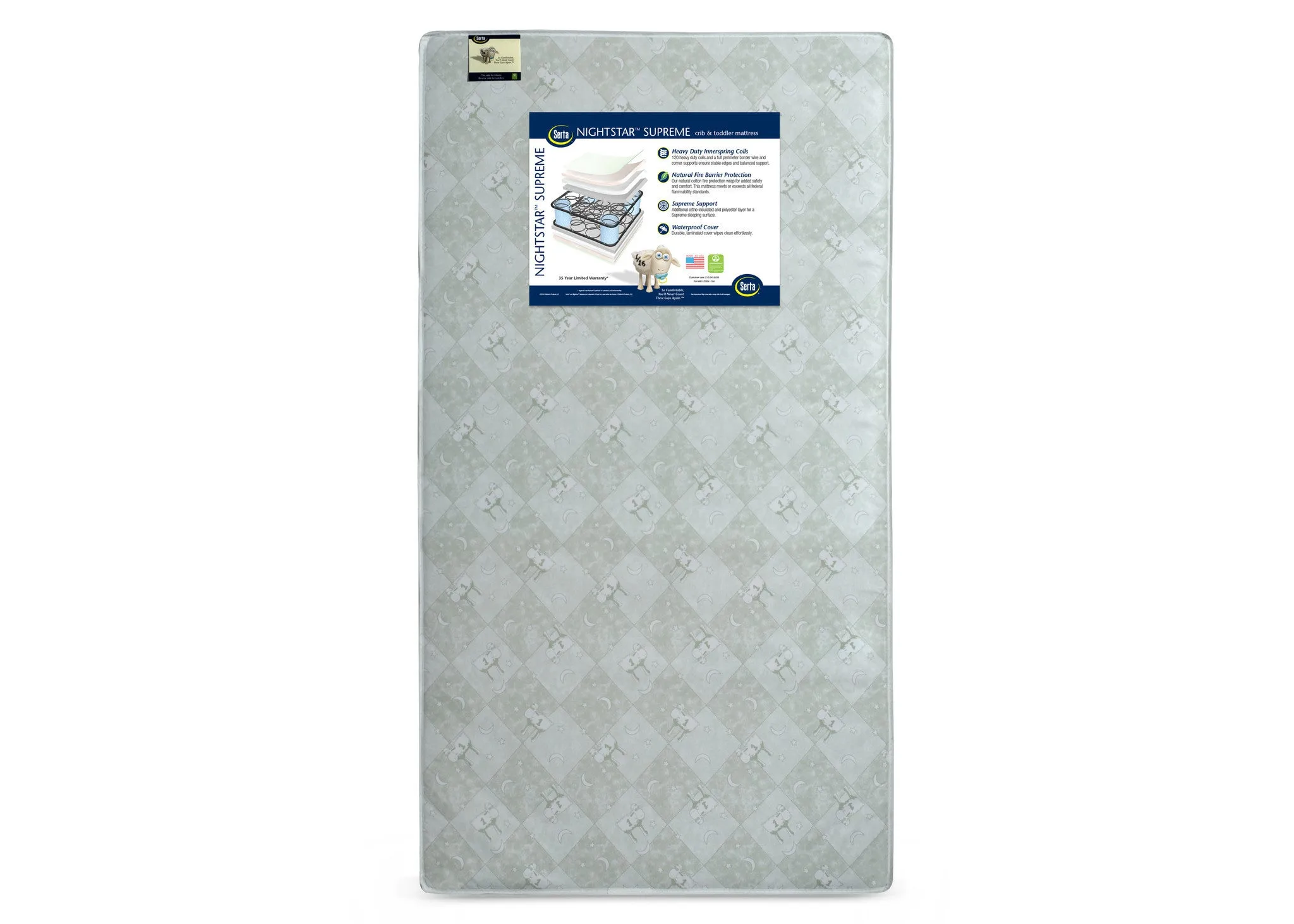 Serta Nightstar™ Supreme Crib & Toddler Mattress