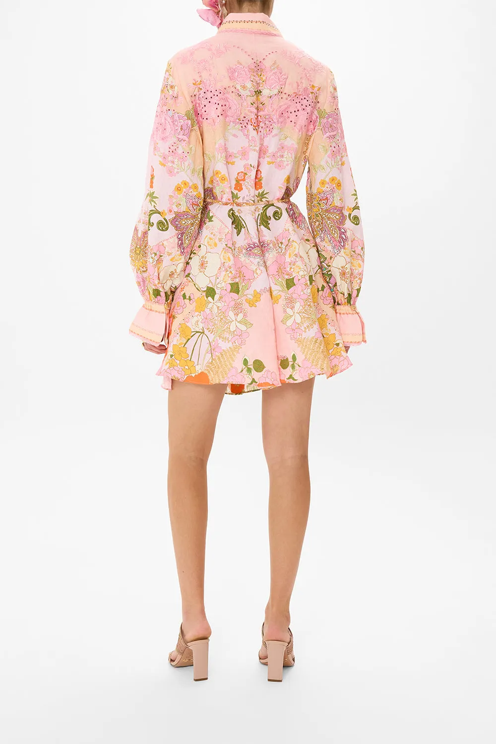 SHIFT SHIRT DRESS CLEVER CLOGS