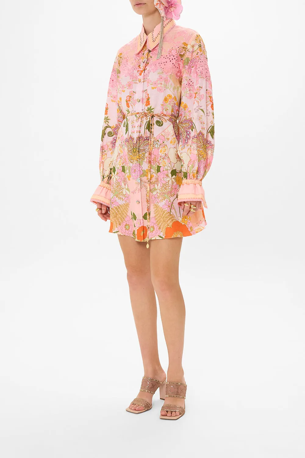 SHIFT SHIRT DRESS CLEVER CLOGS