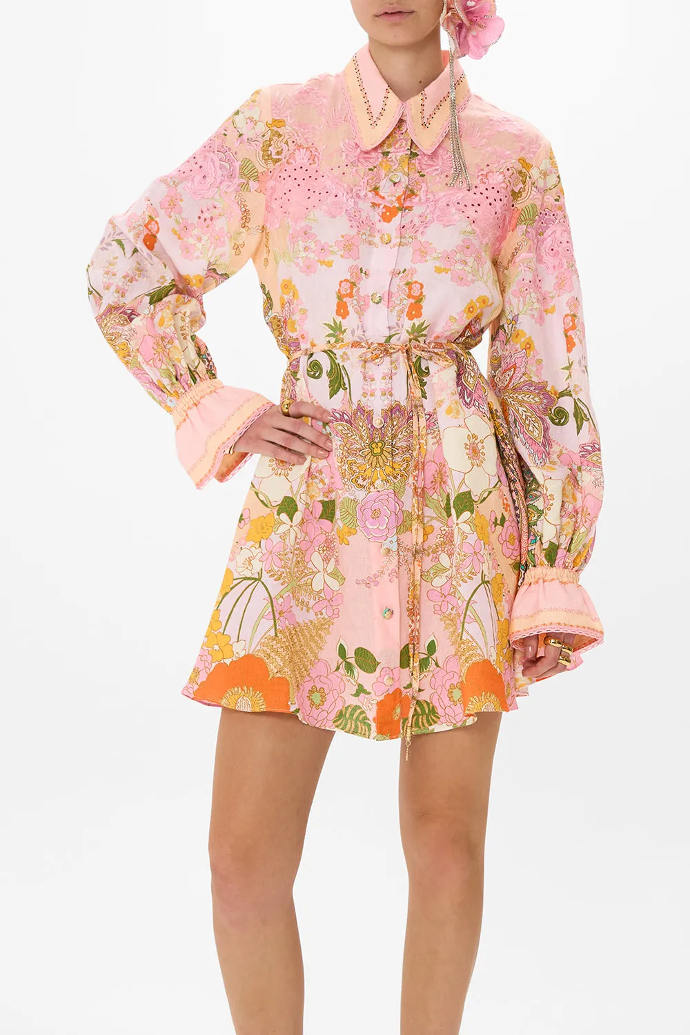 SHIFT SHIRT DRESS CLEVER CLOGS
