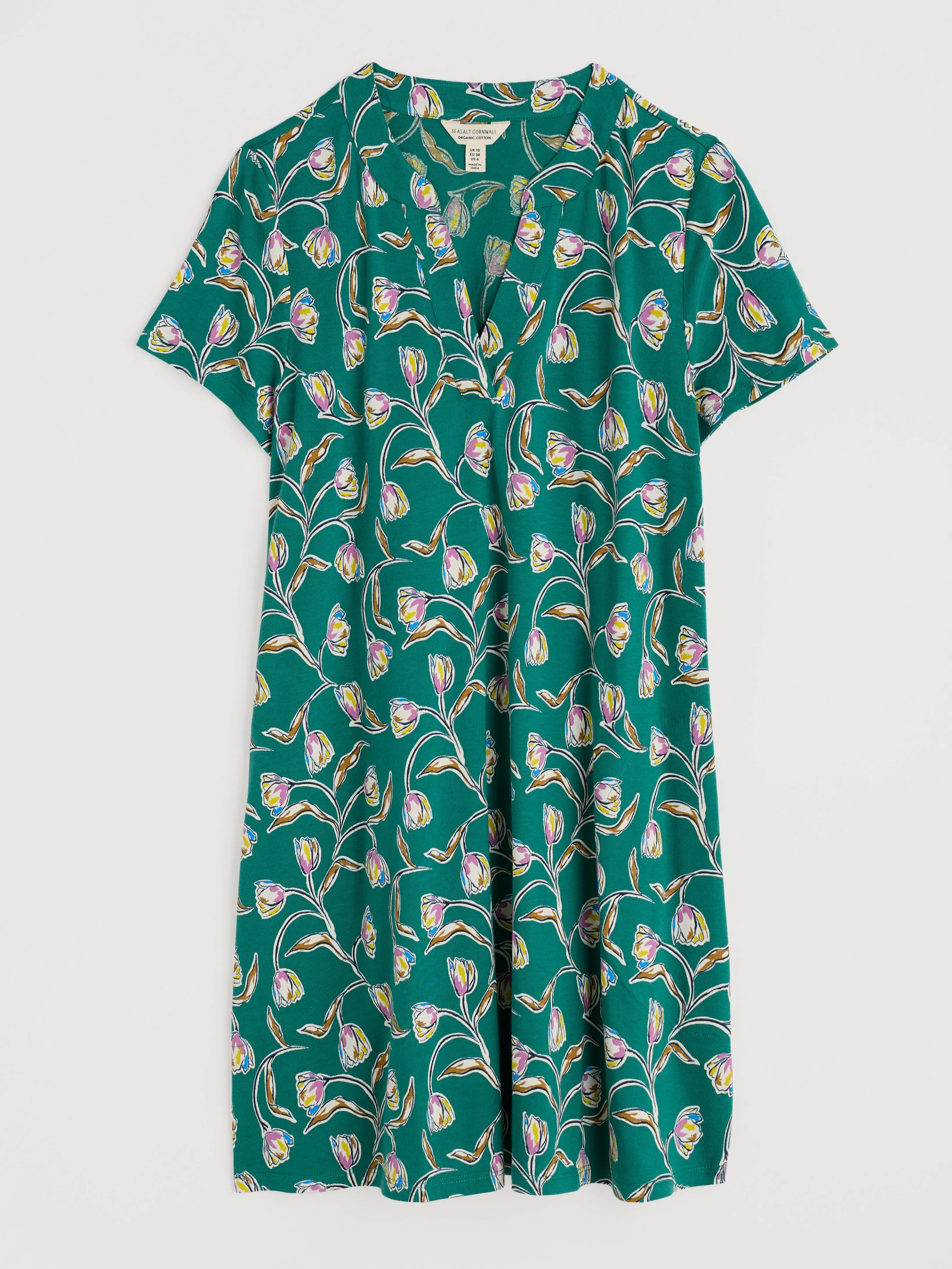 Short Sleeve Wreathe Tunic