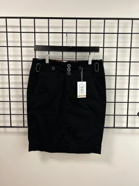 Size Medium Black Button Skirt