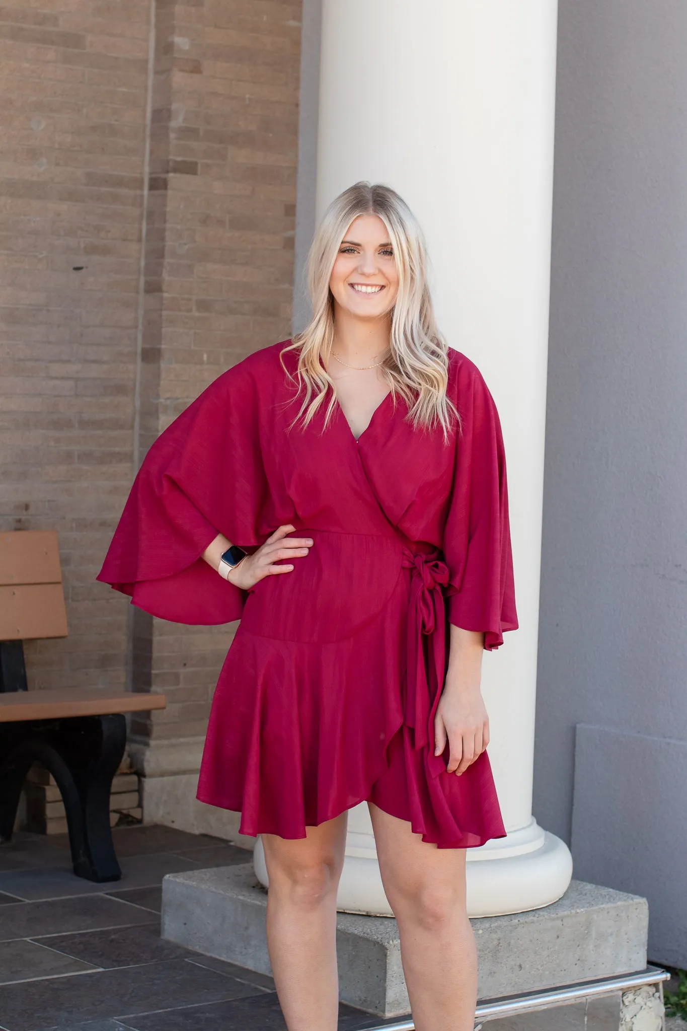 Sleek and Sexy Ruffle Dress